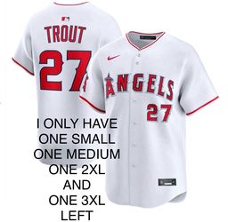 #27 TROUT ANGELS JERSEY