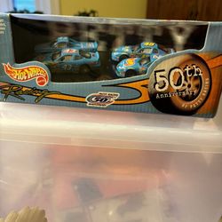 Hot Wheels NASCAR Petty Racing 50th Anniversary 4 Car Set