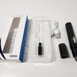 Electric Nose Hair Trimmer Mens Nose And Ear Remover Automatic Washable Electric Shaving Tools USB
