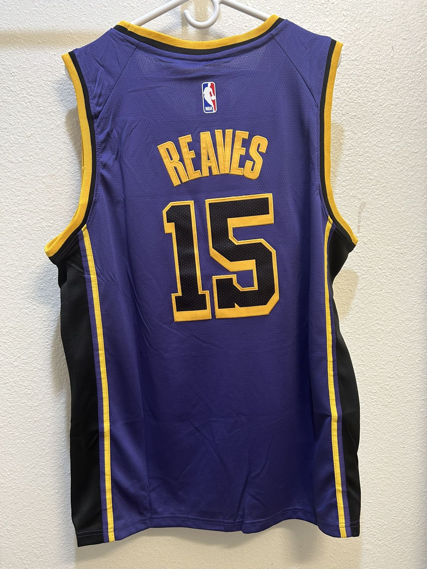 Austin Reaves #15 Jersey, Los Angeles Lakers, Size XL Adult Male, NWT