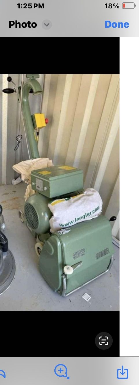Lagler Super Hummel 12 Inch Drum Sander