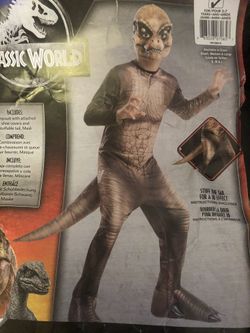 Child Jurassic World T-Rex Costume 5-7 years