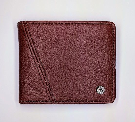 Volcom Brown Leather Wallet