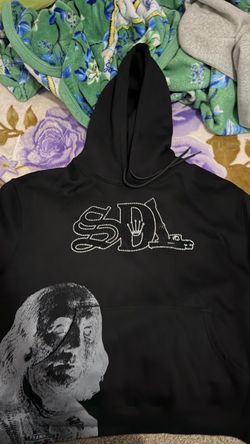 black sdl hoodie sweater
