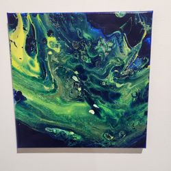 Artwork on Canvas 12in ×12in