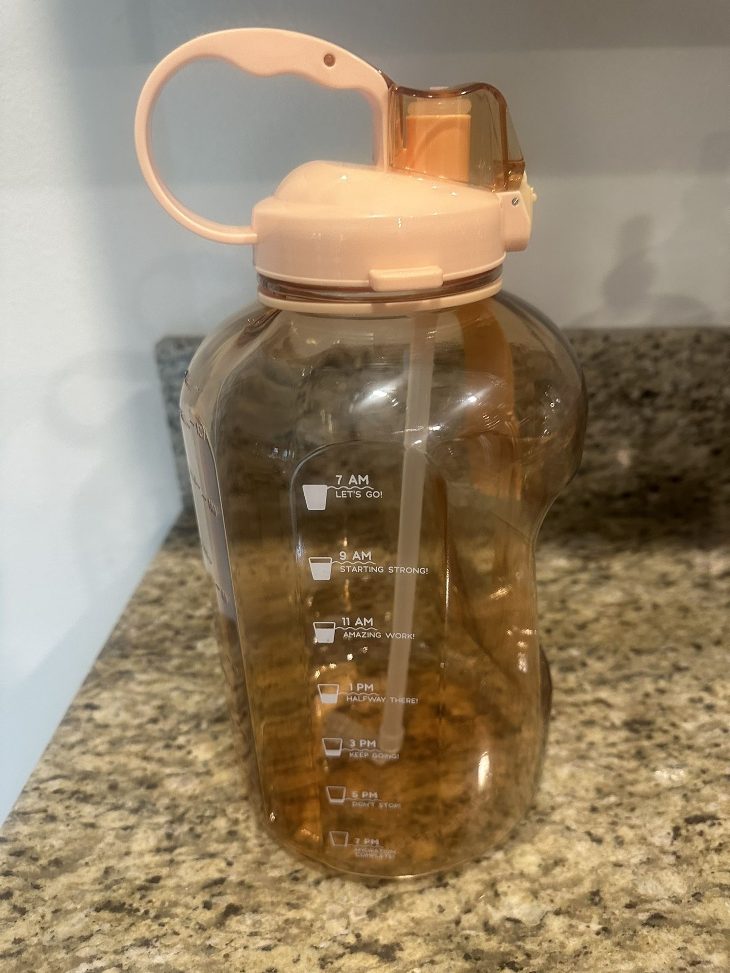 LOGILATES Plastic Water Bottle