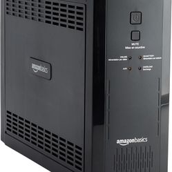 Amazon Basics UPS Battery Backup & Surge Protector 1500VA/900W, 10 Outlets, Line Interactive Uninterruptible Supply, for Power Outage Protection, Blac