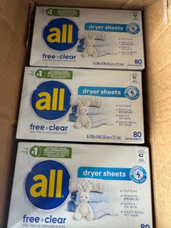 Dryer sheets 9packs -720 sheets
