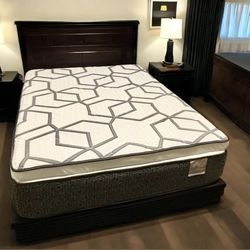 Queen Size Mattress 14” Inches Thick Pillow Top. New From Factory. Available All Size. Same Day Delivery