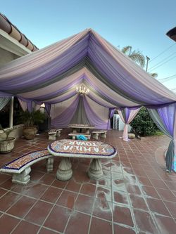 ☀️🧸👍Tent Draping 20x20