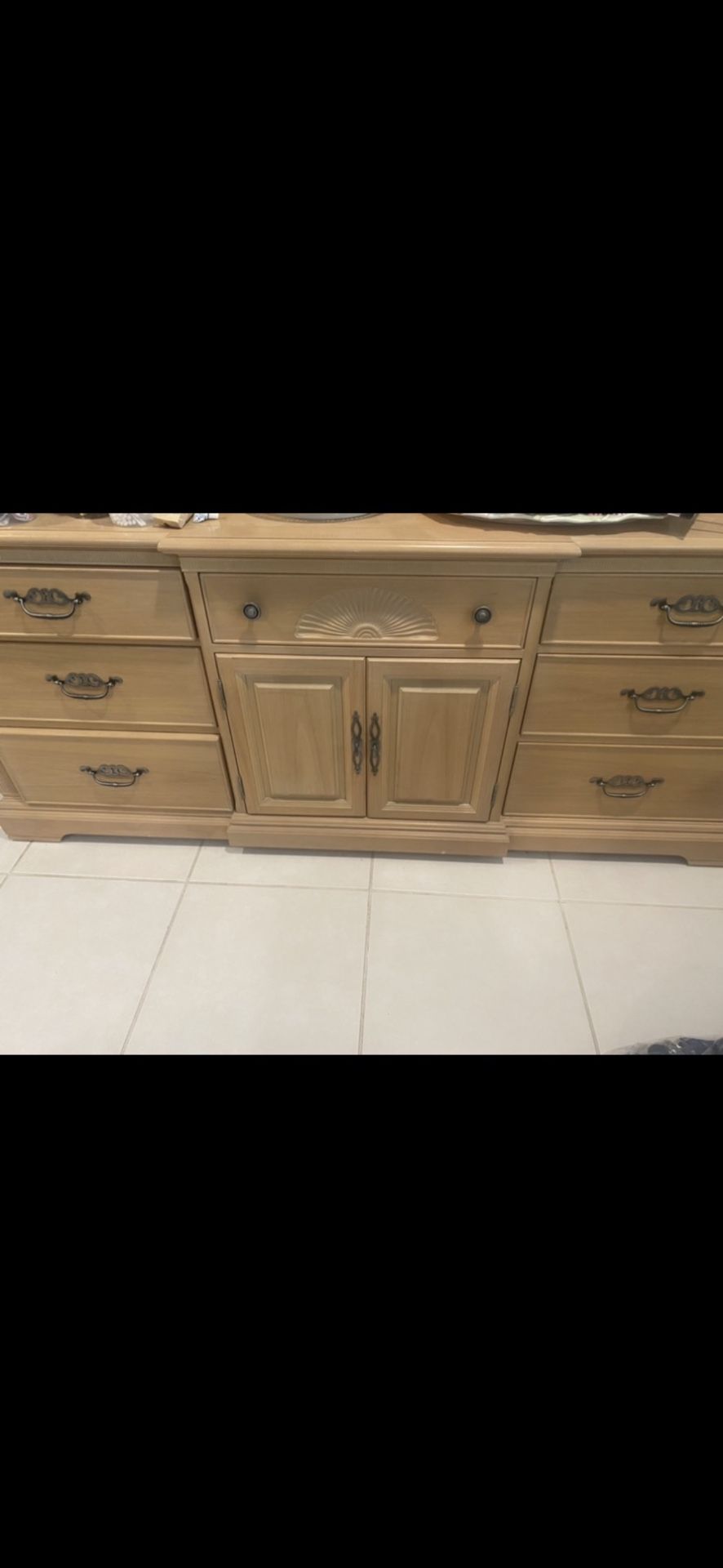 Solid Wood Bernhardt Triple Dresser set
