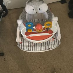 Sit Me Up Floor Seat With You Tray