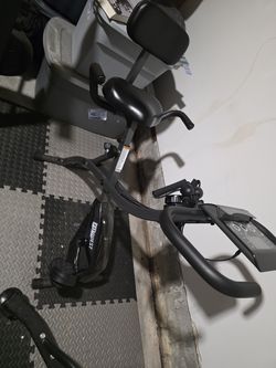 Exercise machine by with the broken pedal