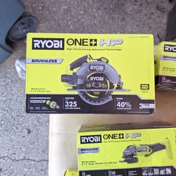 ryobi 7 1/4 circular saw brushkess tool only 