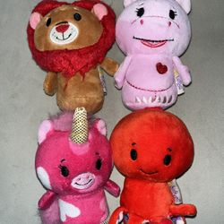 Hallmark Valentine’s Day Itty Bittys (Lion, Unicorn, Octopus & Hippo)
