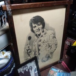 Hand Drawing Of Elvis,picture Of Elvises Wedding