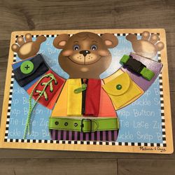 Melissa & Doug Basic Skills Puzzle Board