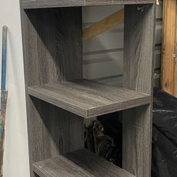 Light Gray Display Shelf