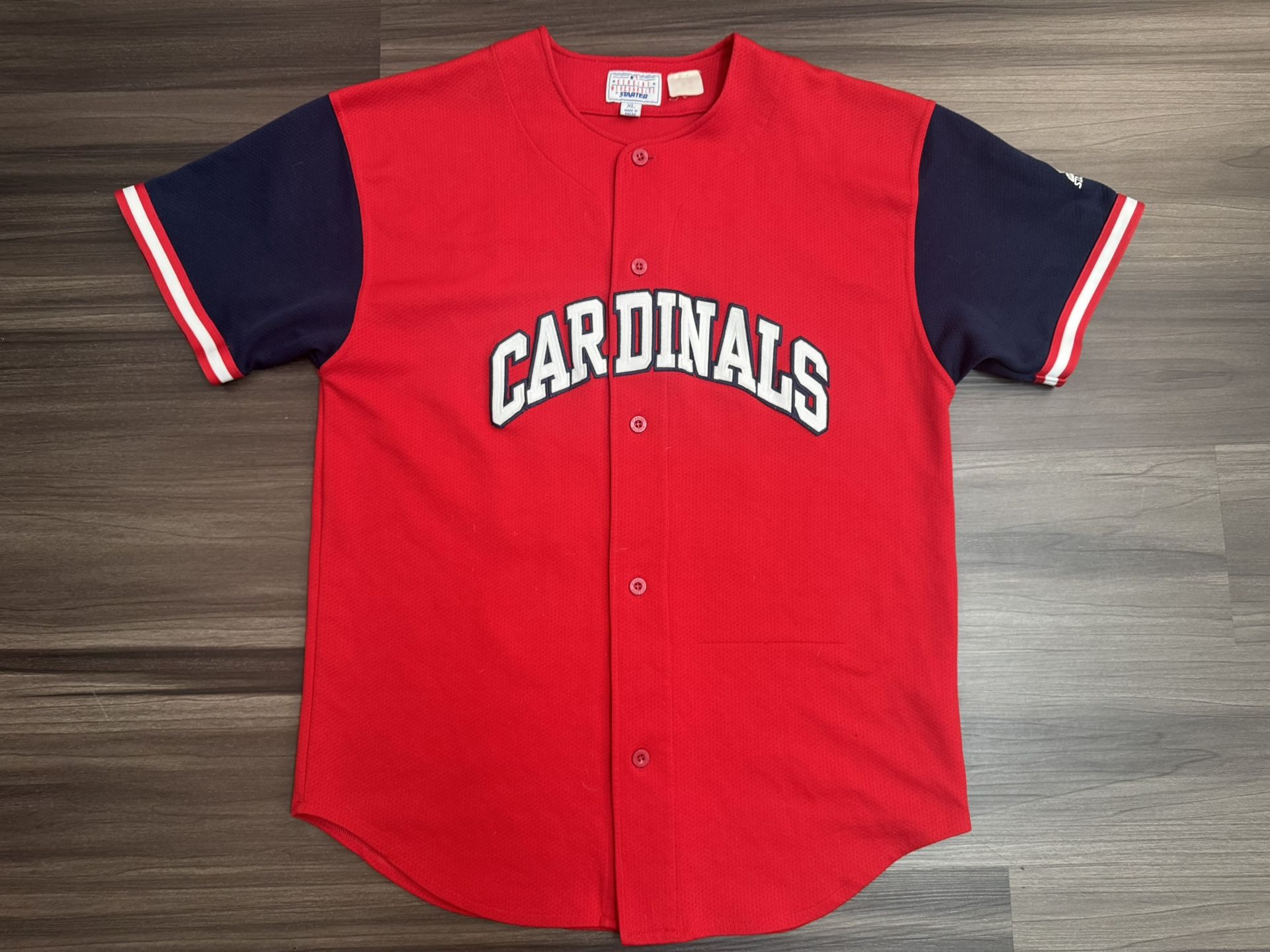 Vintage Starter St. Louis Cardinals Mark McGwire #25 Stitched Jersey Men’s XL