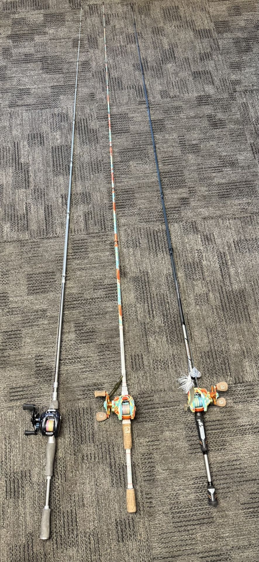 Fishing Rods With Bait-casters