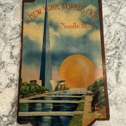 New York World’s Fair Booklet Of Needles