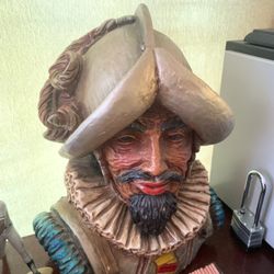 Vintage Spanish Conquistador Bust