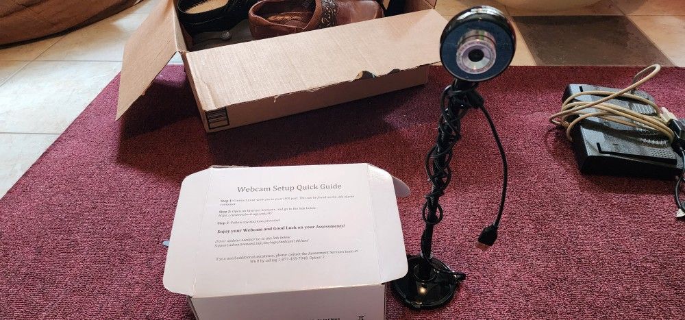 WGU Webcam And Mic