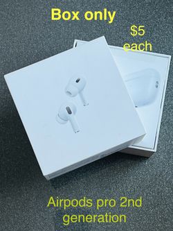Box Only- Airpods Pro 2nd Generation 