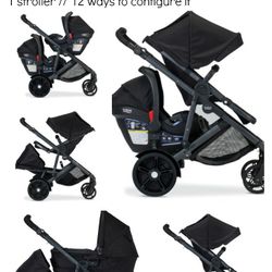Britax B Ready Double Stroller 