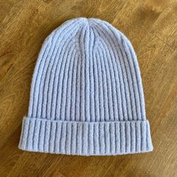 Lands’ End Women’s CashTouch Knit Beanie, Small/Medium, Clear Blue Sky