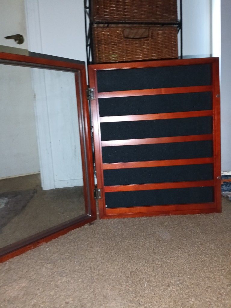 Glass Enclosed Jewelry Display Case