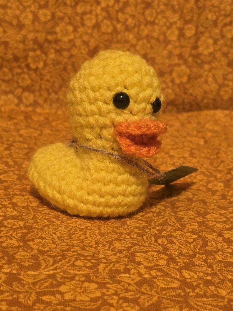Crocheted Duck