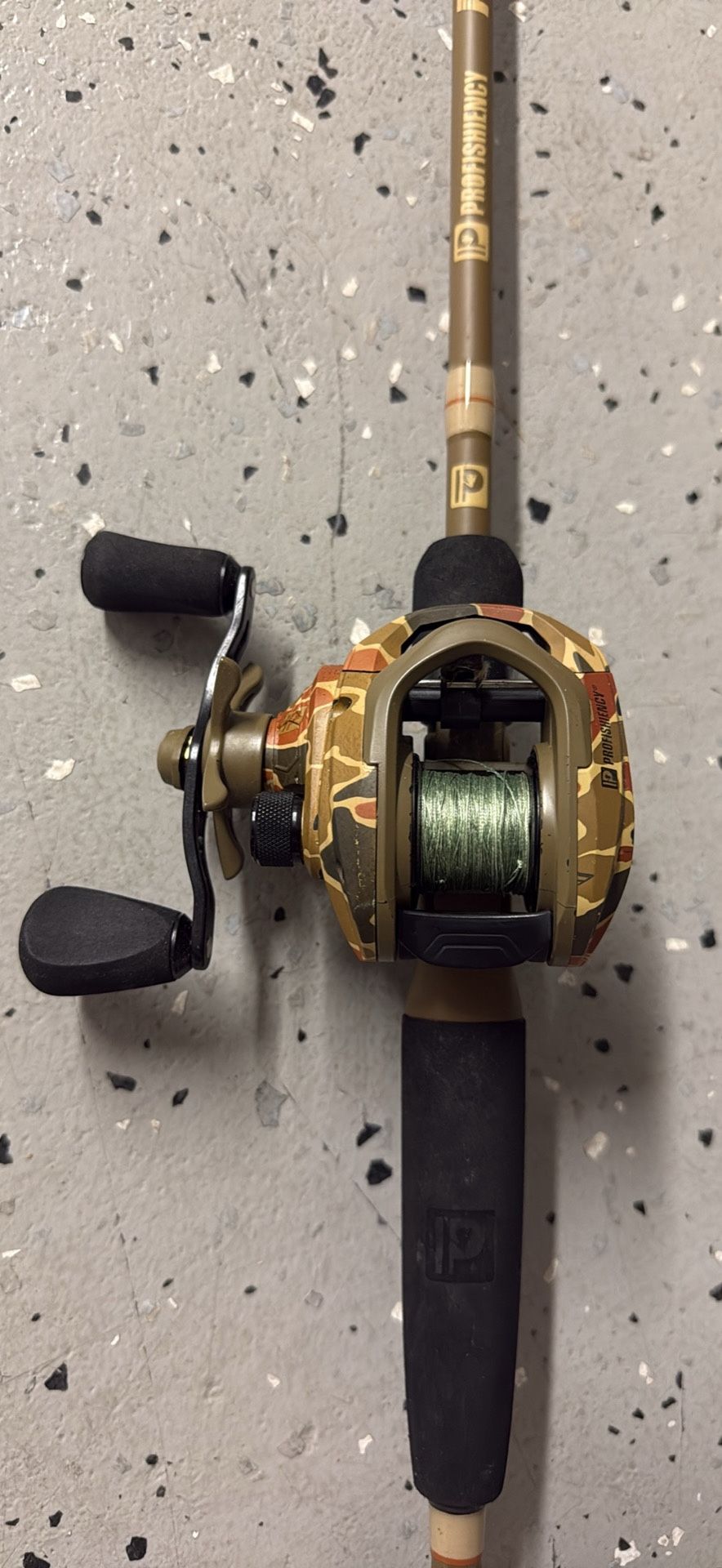 ProFishency retro 7’-0” rod and reel