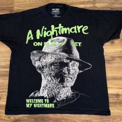 Freddy Krueger T Shirt - A Nightmare On Elm Street - Medium Men’s - Hot Topic