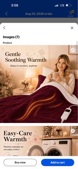 Heated Throw Blanket