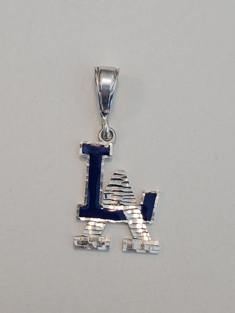 Los Angeles Dodgers 925 Sterling Silver Pendant