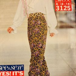 Vintage See&Sew 3125 Yes Easy Size 6-14 Uncut