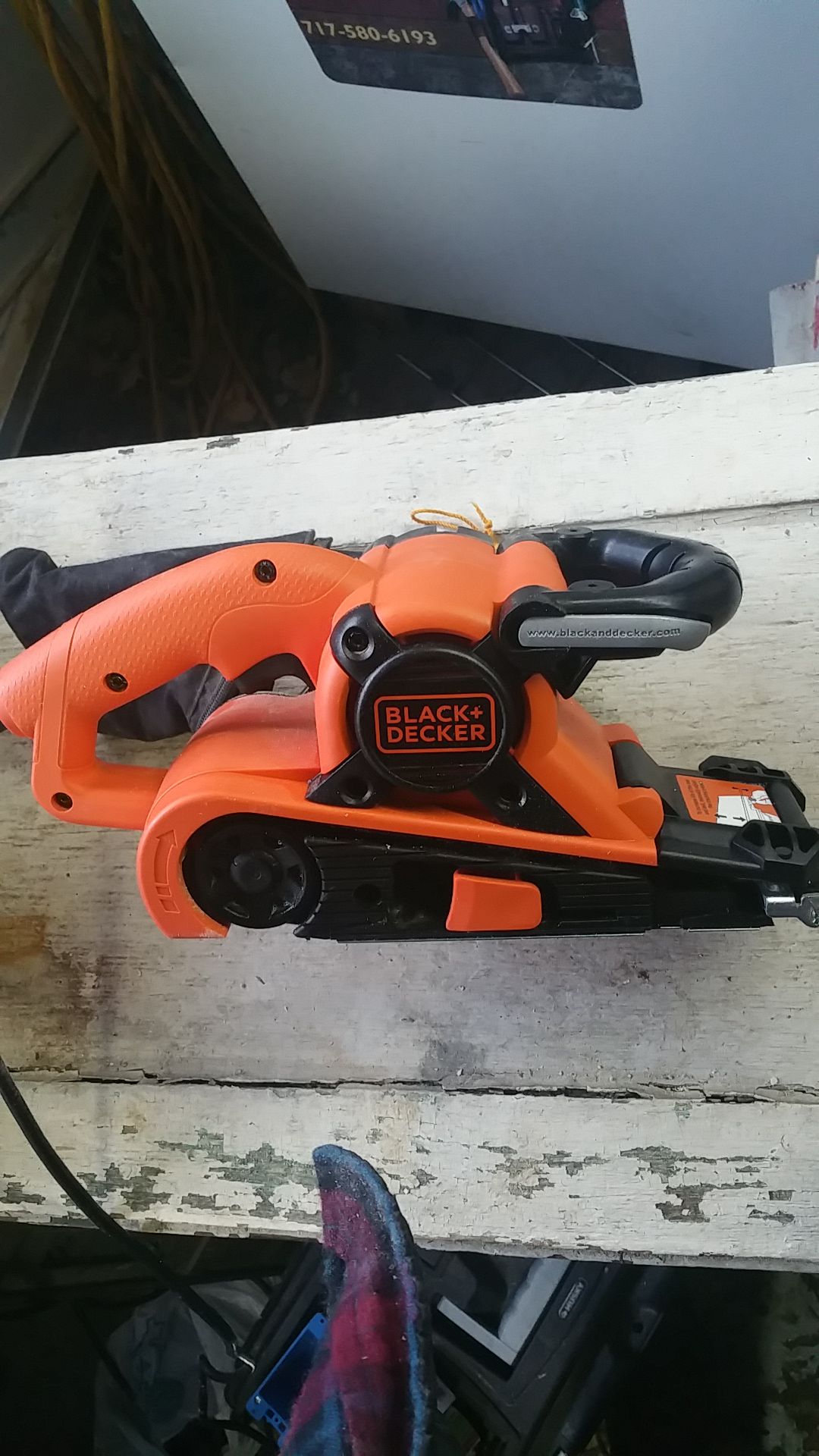 Black and Decker belt sander