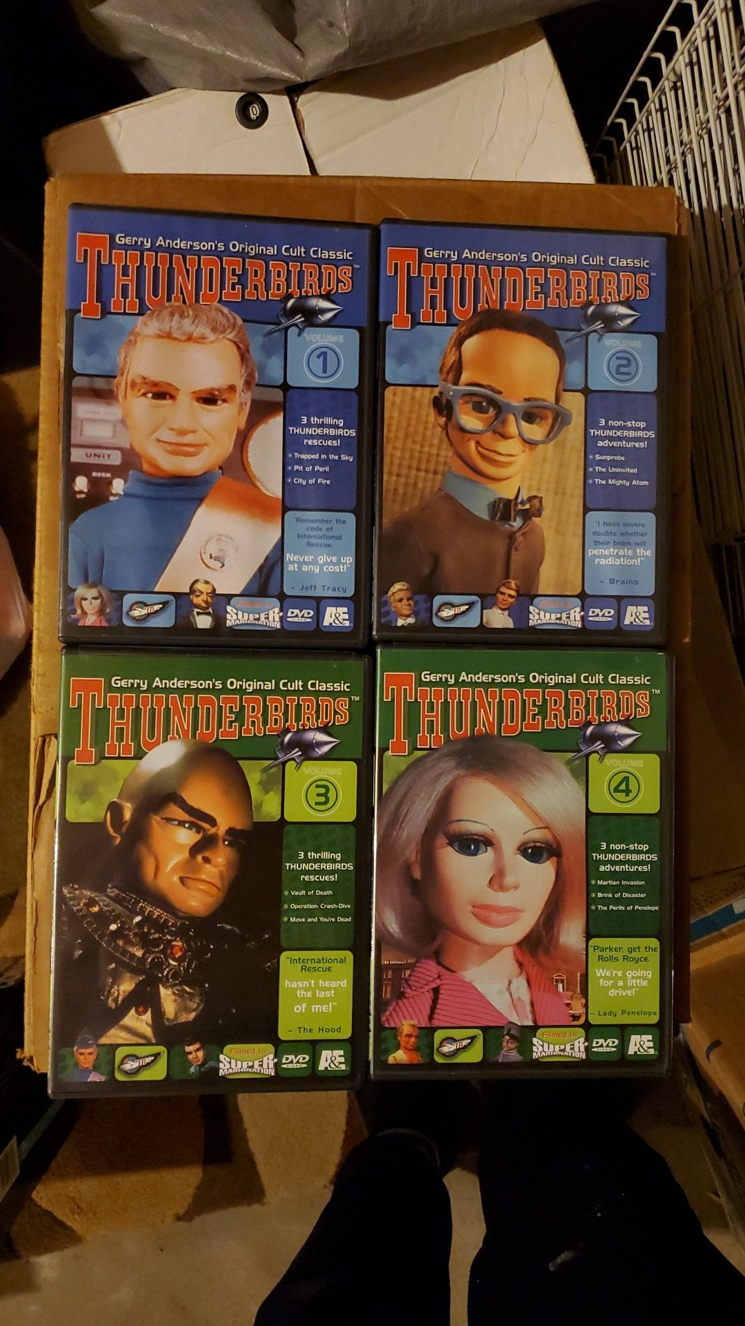 Thunderbirds volume 1-4