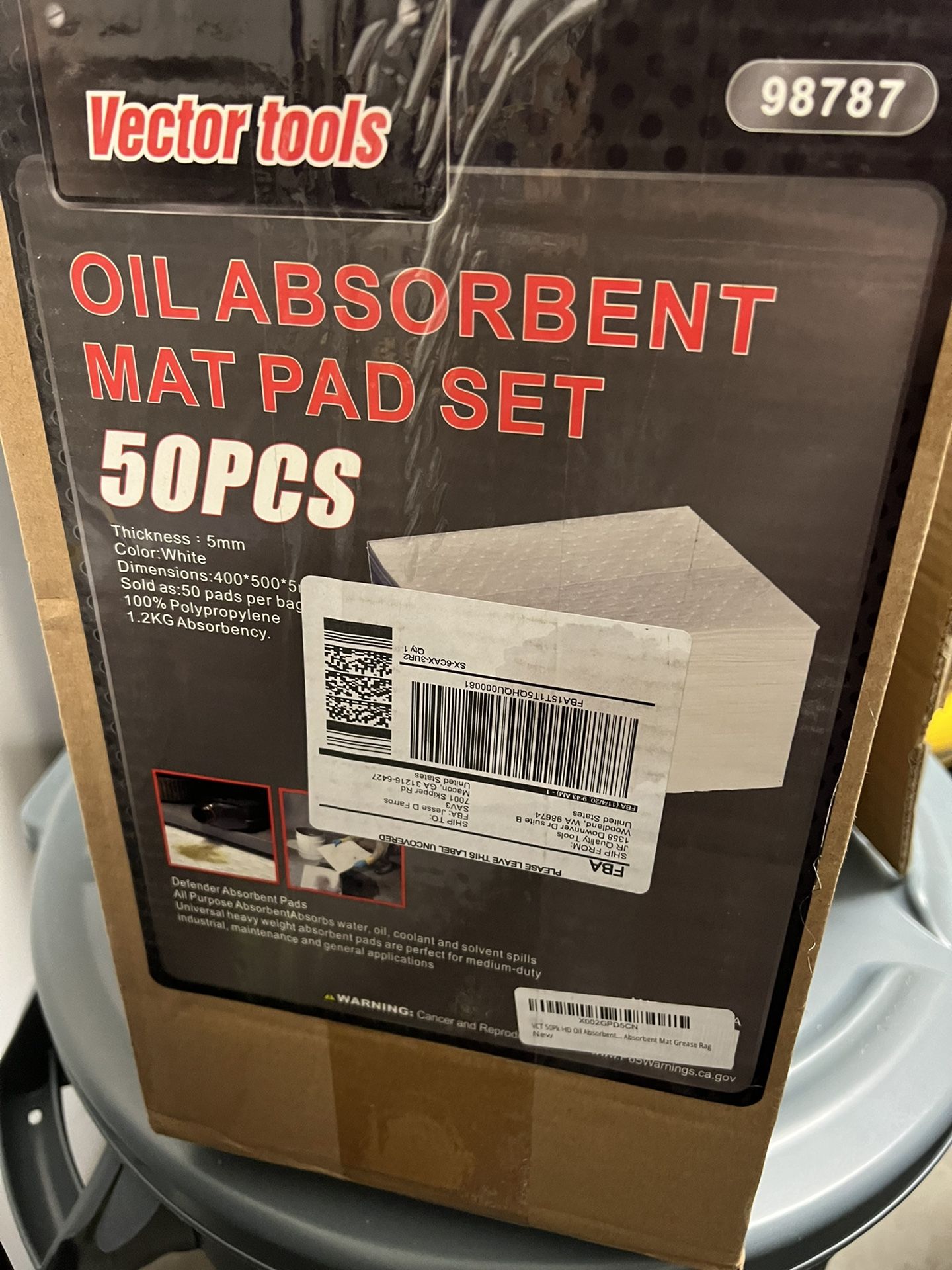 Oil Absorbent Pads
