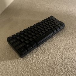 black gaming keyboard