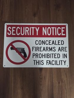Metal Sign 14"×20"