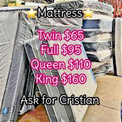 New Mattresses  Twin mattress Full mattress Queen mattress  King mattress  Colchones nuevos  Beds 