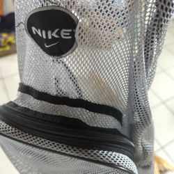 All Mesh Nike See Through Backpack Gym Bag Beach Spikeball Travel Hiking Camping Workout Gear Fitness Equipment Adidas Scuba Snorkel Wetsuit Mask