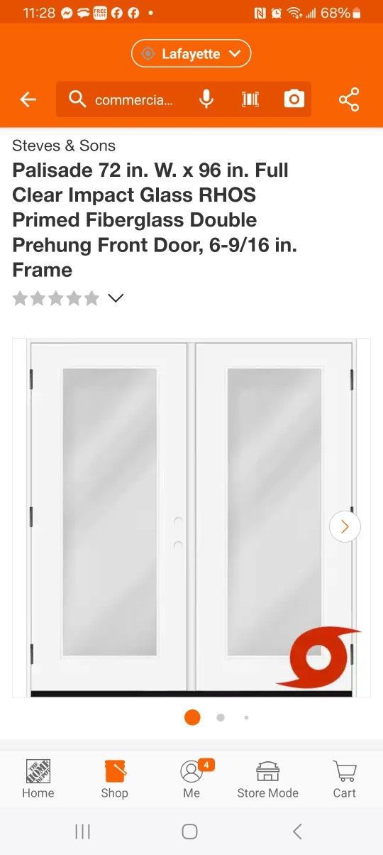 French Style Double Doors