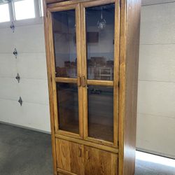 Wooden Display Cabinet