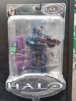 Halo Master Chief Series 3 Blue Rare