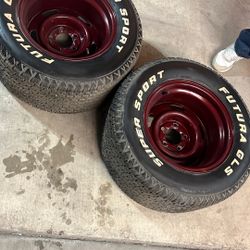 Chevy Rally Rims 295-50-15 10 Inch Rims