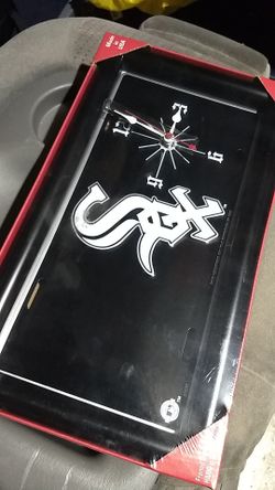 Brand New Sealed White Sox Clock