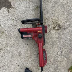 Craftsman Electric chain saw